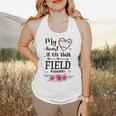 My Heart Is On That Field Ball Nana Baseball Mom Flowy Tank My Heart Is On That Field Ball Nana Baseball Mom Flowy Tank
