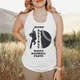 Retro Moms Against Baseball Pants Baseball Mom Flowy Tank