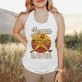 Youth Boy Baseball Jesus Saves Christian Baseball Religious Flowy Tank