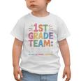 1st Grade Team Like Normal But Cooler Back To School Graphic Toddler T-Shirt