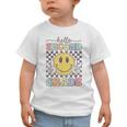 2nd Grade Team Back To School Hello Second Grade Smile Face Graphic Toddler T-Shirt 2nd Grade Team Back To School Hello Second Grade Smile Face Graphic Toddler T-Shirt