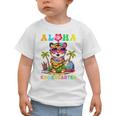 Aloha Kindergarten Tiger Hawaii Back To School Kids Girls Graphic Toddler T-Shirt