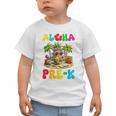 Aloha Pre-K Pineapple Hawaii Back To School Kids Girls Graphic Toddler T-Shirt