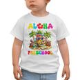 Aloha Preschool Pineapple Hawaii Back To School Kids Girl Graphic Toddler T-Shirt