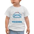 Back To School First Day Of Preschool Police Car Boys Graphic Toddler T-Shirt