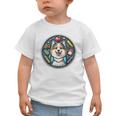 Back To School Icelandic Sheepdog Dog Boy Girls Student Kids Graphic Toddler T-Shirt
