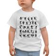 Biblical Alphabet Religious Christian Kids Back To School Graphic Toddler T-Shirt Biblical Alphabet Religious Christian Kids Back To School Graphic Toddler T-Shirt