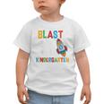 Blast Off Into Kindergarten Back To School Rocket Graphic Toddler T-Shirt Blast Off Into Kindergarten Back To School Rocket Graphic Toddler T-Shirt