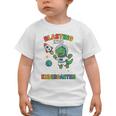 Blasting Into Kindergarten Dinosaur Astronaut Back To School Graphic Toddler T-Shirt Blasting Into Kindergarten Dinosaur Astronaut Back To School Graphic Toddler T-Shirt