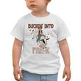 Buckin' Into Pre-K Back To School Cowboy Western Graphic Toddler T-Shirt