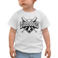 Bulldogs Baseball Back To School Spirit Graphic Toddler T-Shirt