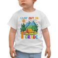Camp Out In 1st Grade Back To School For Camping Lover Graphic Toddler T-Shirt Camp Out In 1st Grade Back To School For Camping Lover Graphic Toddler T-Shirt