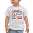 Cool Paras Club Paraprofessional Groovy Back To School Graphic Toddler T-Shirt Cool Paras Club Paraprofessional Groovy Back To School Graphic Toddler T-Shirt