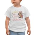 Cute Girl Back To School Capybara First Day Of School Kids Graphic Toddler T-Shirt