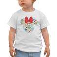 Disney Minnie Mouse Back To School Supplies Face Outline Graphic Toddler T-Shirt Disney Minnie Mouse Back To School Supplies Face Outline Graphic Toddler T-Shirt