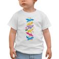 Eagle Colorful Rainbow Back To School Kids Boys Girls Graphic Toddler T-Shirt