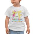 F Is For Fourth Grade Back To School Pencil Bow 4th Grade Graphic Toddler T-Shirt