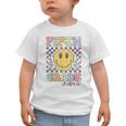 Fifth Grade Vibes Smile Face 5th Grade Team Back To School Graphic Toddler T-Shirt