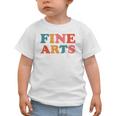 Fine Arts Squad Boho Cute Back To School Fine Arts Graphic Toddler T-Shirt