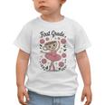 Girls Back To School Cappuccina Italian Brainrot First Grade Graphic Toddler T-Shirt Girls Back To School Cappuccina Italian Brainrot First Grade Graphic Toddler T-Shirt