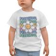 Groovy Preschool Cute Back To School First Day Of Pre K Graphic Toddler T-Shirt Groovy Preschool Cute Back To School First Day Of Pre K Graphic Toddler T-Shirt