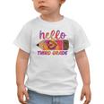 Hello Third Grade Back To School Pencil Tie Dye 3rd Grade Performance Graphic Toddler T-Shirt Hello Third Grade Back To School Pencil Tie Dye 3rd Grade Performance Graphic Toddler T-Shirt