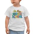 Hey Middle School First Day Back To School Students Graphic Toddler T-Shirt Hey Middle School First Day Back To School Students Graphic Toddler T-Shirt