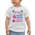 Kids Back To School Here I Come Kindergarten Girls TK Grad Graphic Toddler T-Shirt Kids Back To School Here I Come Kindergarten Girls TK Grad Graphic Toddler T-Shirt