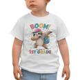 Kids Boom I'm Going To 1st Grade Dabbing Sloth For Back To School Graphic Toddler T-Shirt