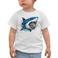 Kids Shark With School Books Back To School Shark Lovers Graphic Toddler T-Shirt Kids Shark With School Books Back To School Shark Lovers Graphic Toddler T-Shirt