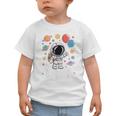 To Kindergarten And Beyond Astronaut Space Back To School Graphic Toddler T-Shirt