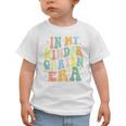 Kindergarten Era Happy Back To School Groovy Kids Boys Girls Graphic Toddler T-Shirt