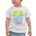 Kindergarten Vibes Only Glow Sunglasses Back To School Graphic Toddler T-Shirt Kindergarten Vibes Only Glow Sunglasses Back To School Graphic Toddler T-Shirt