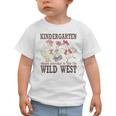 Kindergarten Wild West Goose Cowboy Goose Back To School Graphic Toddler T-Shirt Kindergarten Wild West Goose Cowboy Goose Back To School Graphic Toddler T-Shirt