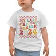 My Last First Day Senior 2024 Back To School Class Of 2024 Graphic Toddler T-Shirt My Last First Day Senior 2024 Back To School Class Of 2024 Graphic Toddler T-Shirt