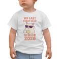 My Last First Day Senior 2026 Cat Back To School Class 2026 Graphic Toddler T-Shirt My Last First Day Senior 2026 Cat Back To School Class 2026 Graphic Toddler T-Shirt