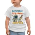 Mission Fifth 5th Grade Accepted Back To School Vintage Graphic Toddler T-Shirt