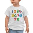 Monster Numbers Learning Cute Numbers 0-9 Back To School Graphic Toddler T-Shirt Monster Numbers Learning Cute Numbers 0-9 Back To School Graphic Toddler T-Shirt