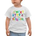 Next Stop Preschool Preschool Back To School 2024 Graphic Toddler T-Shirt Next Stop Preschool Preschool Back To School 2024 Graphic Toddler T-Shirt