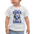 Once An Eagle Always An Eagle Back To School Spirit B Graphic Toddler T-Shirt Once An Eagle Always An Eagle Back To School Spirit B Graphic Toddler T-Shirt