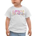 Outsiders Squad Tie Dye Back To School Women Appreciation Graphic Toddler T-Shirt