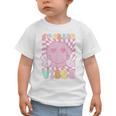 Pink 4th Grade Vibes Smile Face Back To School Fourth Grade Graphic Toddler T-Shirt Pink 4th Grade Vibes Smile Face Back To School Fourth Grade Graphic Toddler T-Shirt