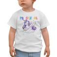 Preschool Here I Come Unicorn Back To School Girl Student Graphic Toddler T-Shirt Preschool Here I Come Unicorn Back To School Girl Student Graphic Toddler T-Shirt