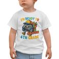 Ready For 4th Grade First Day Back To School Students Graphic Toddler T-Shirt Ready For 4th Grade First Day Back To School Students Graphic Toddler T-Shirt