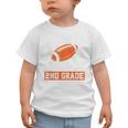 Ready To Tackle 2nd Grade Back To School Kids Football Graphic Toddler T-Shirt