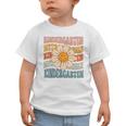 Retro Kindergarten Daisy Colorful Back To School Student Kid Graphic Toddler T-Shirt Retro Kindergarten Daisy Colorful Back To School Student Kid Graphic Toddler T-Shirt