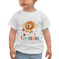 Roaring Into First Grade Lion 1st Grade Back To School Graphic Toddler T-Shirt Roaring Into First Grade Lion 1st Grade Back To School Graphic Toddler T-Shirt