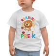 Roaring Into Pre-Kindergarten Lion Pre K Back To School Graphic Toddler T-Shirt