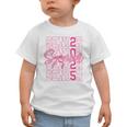 Senior 2025 Coquette Pink Bow Class Of 2025 Back To School Graphic Toddler T-Shirt Senior 2025 Coquette Pink Bow Class Of 2025 Back To School Graphic Toddler T-Shirt
