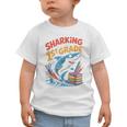 Sharking Into 1st Grade Back To School Shark Graphic Toddler T-Shirt Sharking Into 1st Grade Back To School Shark Graphic Toddler T-Shirt